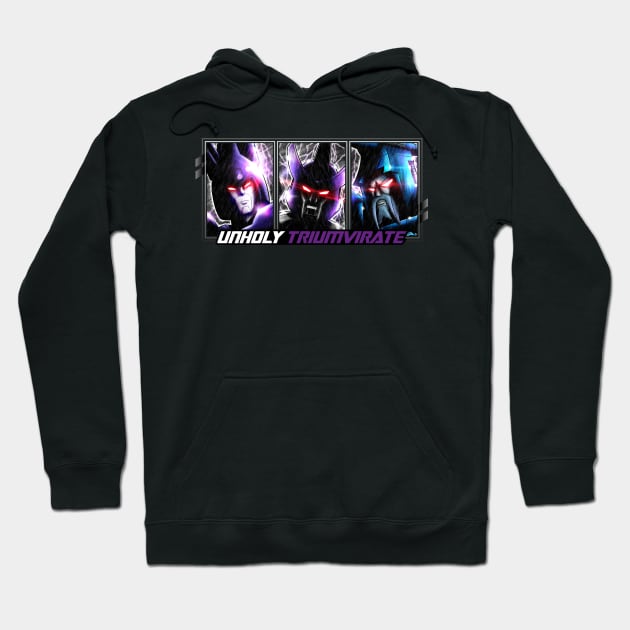 TF Class of 86' - Unholy Triumvirate Hoodie by DEADBUNNEH